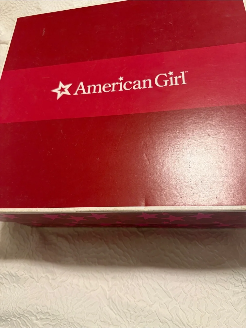 American Girl Sparks Flying Cream Horse Figure